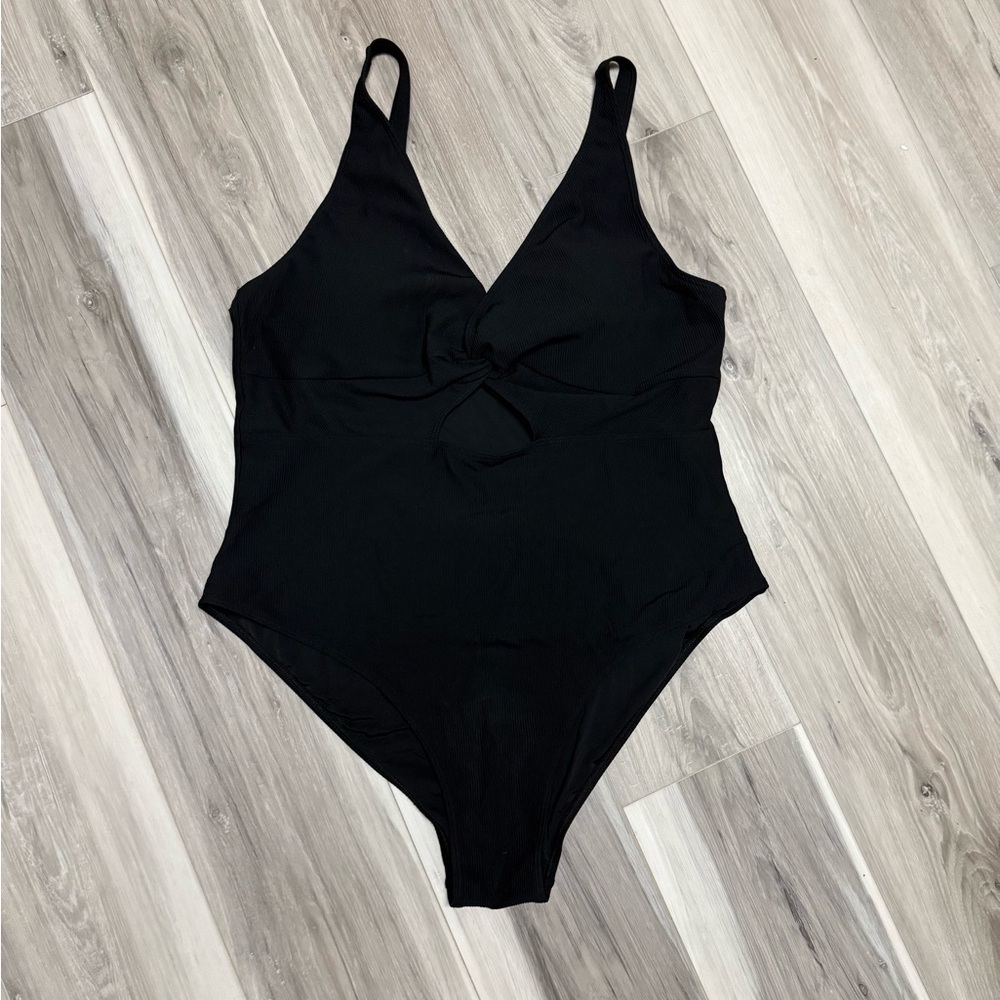 Black One Piece Swimsuit